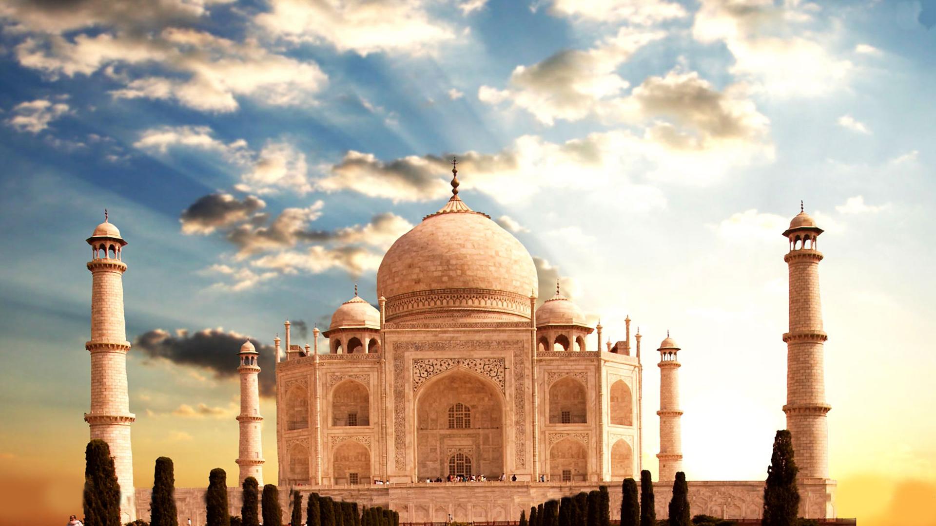 Taj Mahal Wonder Of The World In India Photo